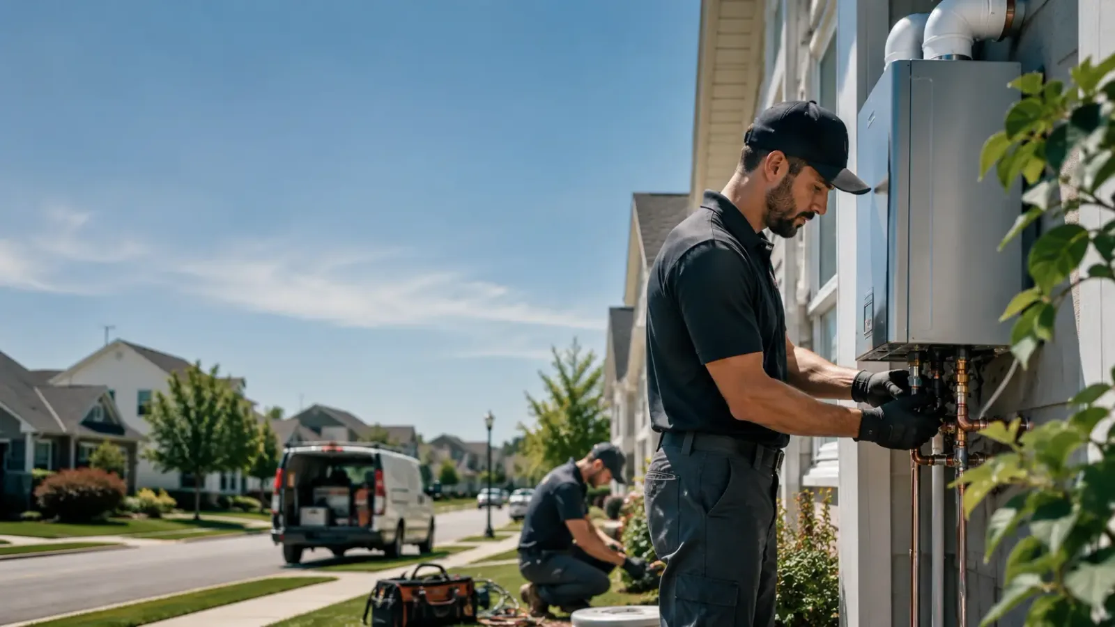 Tankless Water Heater Installation in Southmayd, TX